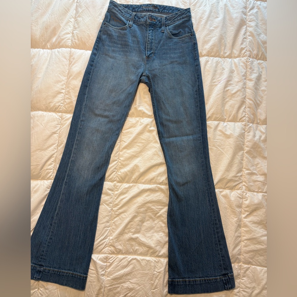 Kimes Ranch Classic Indigo Wide Leg Jeans